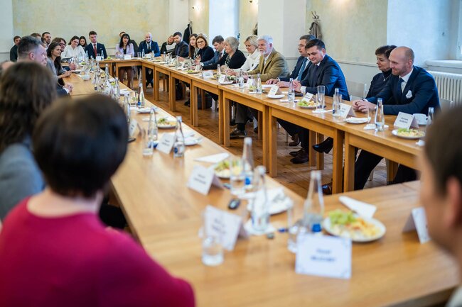 Prezidentská návštěva na Broumovsku