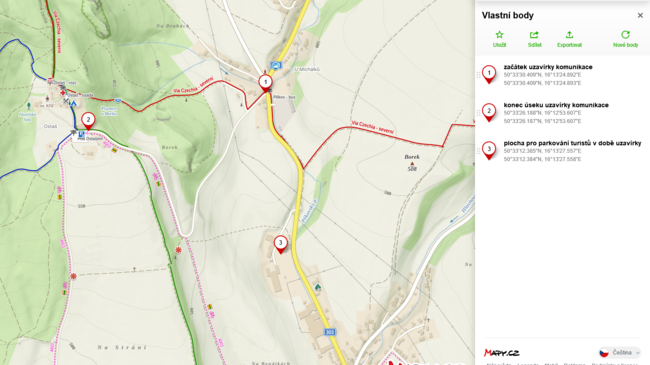 Silnici na Ostaš čeká pětidenní uzavírka