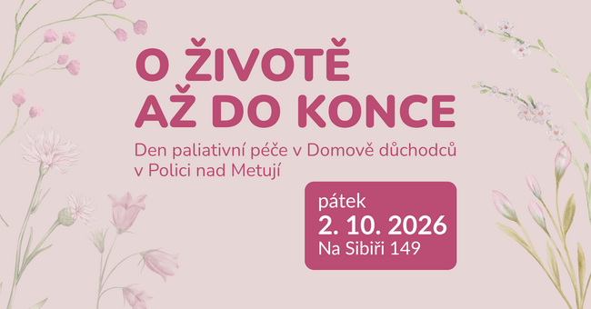 O životě až do konce