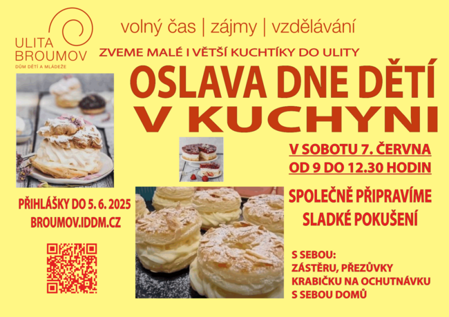 Oslava dne děti v kuchyni