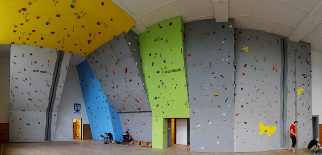Lezecká stěna ZŠ TGM HO Náchod