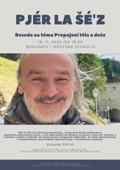 Pjér la Šé'z: Beseda o propojení těla a duše