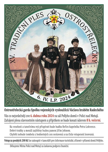 XV. Tradiční ples ostrostřelecký