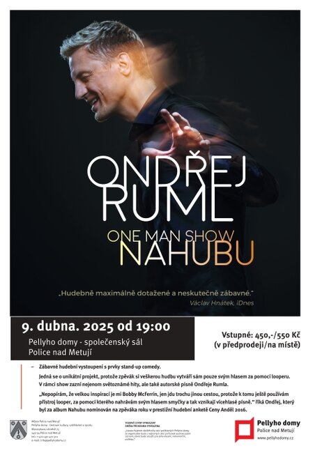 Ondřej Ruml: One man show Nahubu