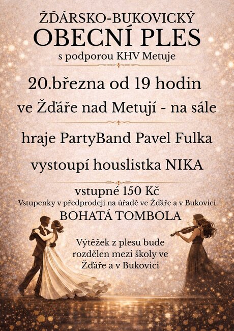 Žďársko-bukovický obecní ples