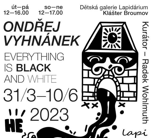 Vernisáž: Ondřej Vyhnánek / X – Dog / Everything is Black and White
