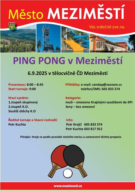 Ping Pong v Meziměstí