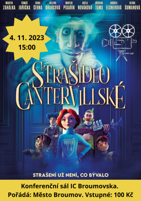 Kino: Strašidlo Cantervillské