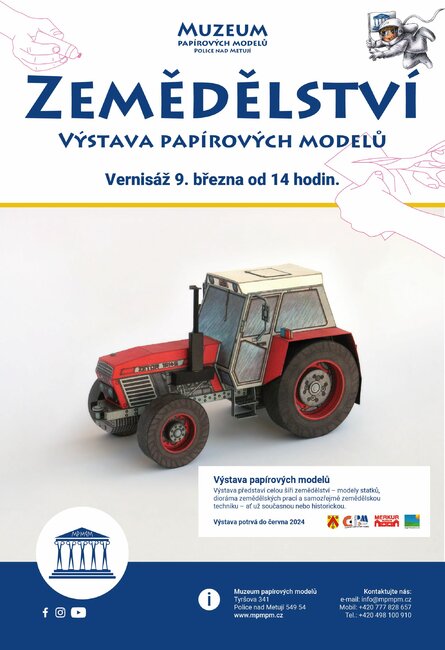 Výstava papírových modelů: Zemědělství 