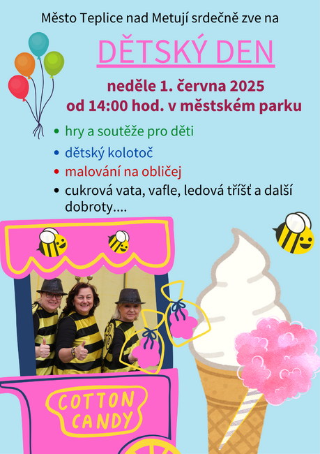 Dětský den v Teplicích nad Metují