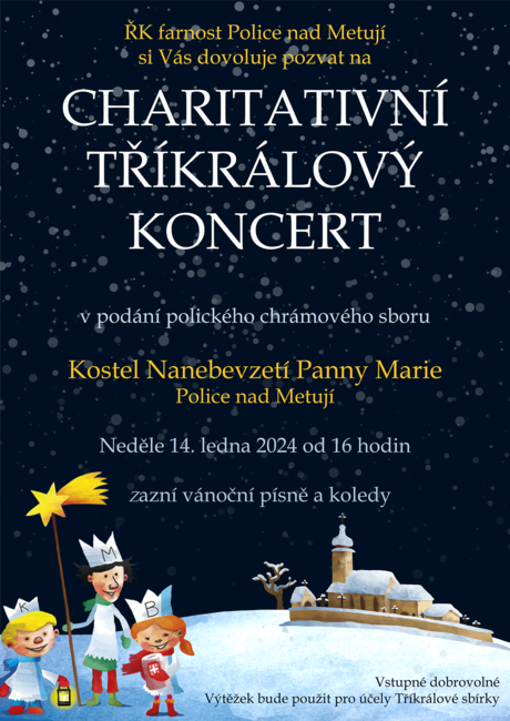 Charitativní Tříkrálový koncert