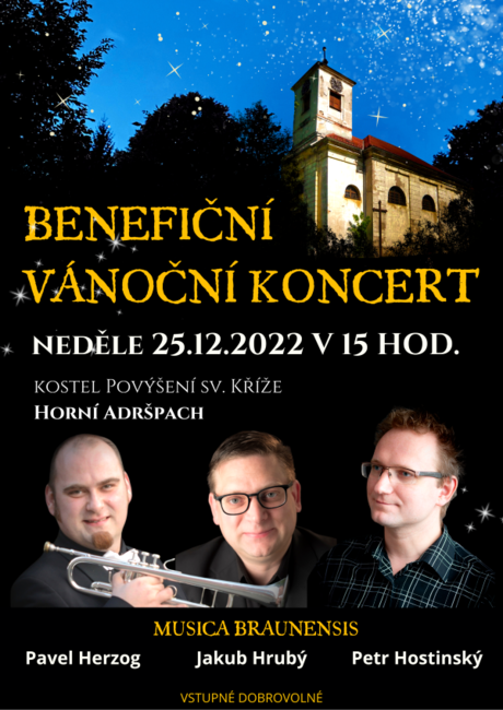 Benefiční vánoční koncert