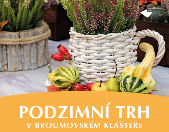 Podzimní trh v broumovském klášteře