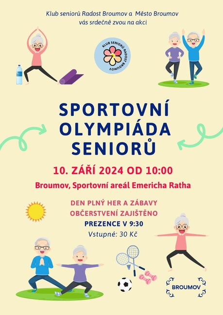 Sportovní olympiáda seniorů