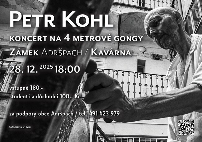 Petr Kohl - koncert na 4 metrové gongy