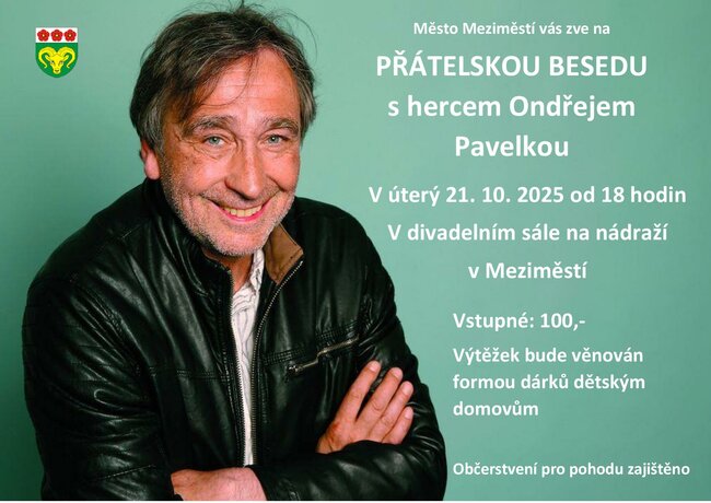 Přátelská beseda s herci - Denisa Nesvačilová