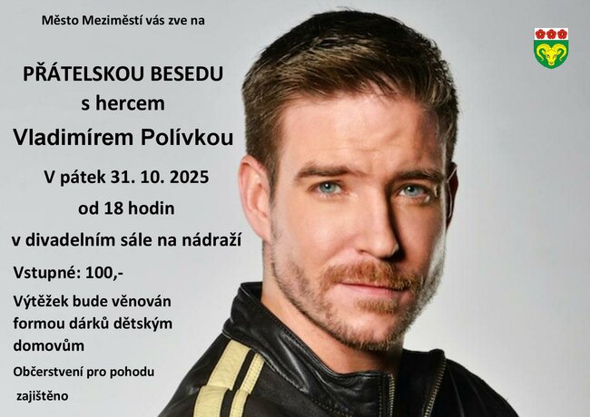 Přátelská beseda s herci - Denisa Nesvačilová