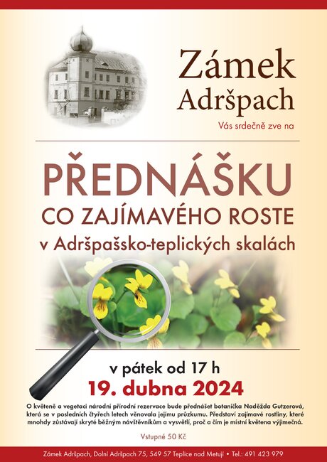 Co zajímavého roste v Adršpašsko-teplických skalách