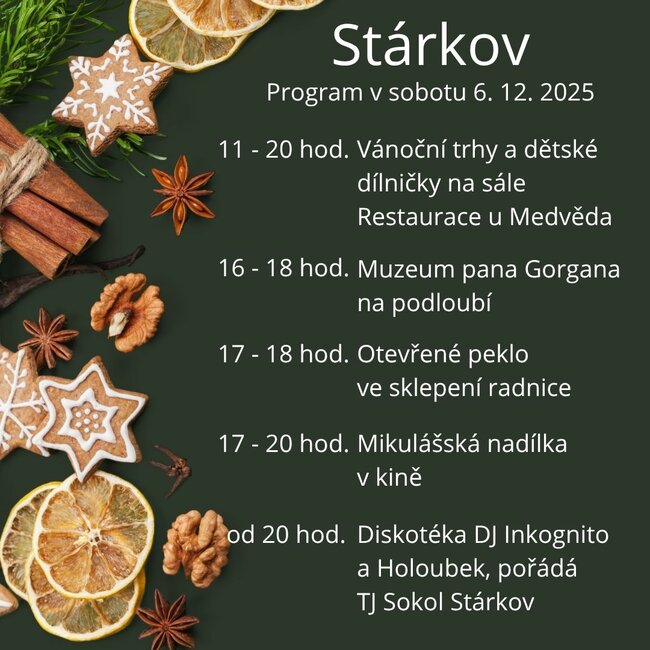 Předvánoční den ve Stárkově