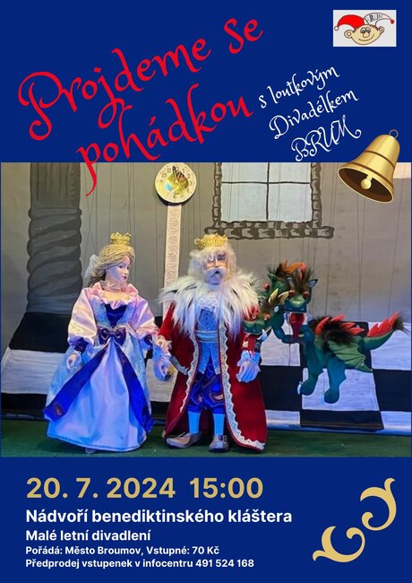 Malé letní divadlení: Projdeme se pohádkou