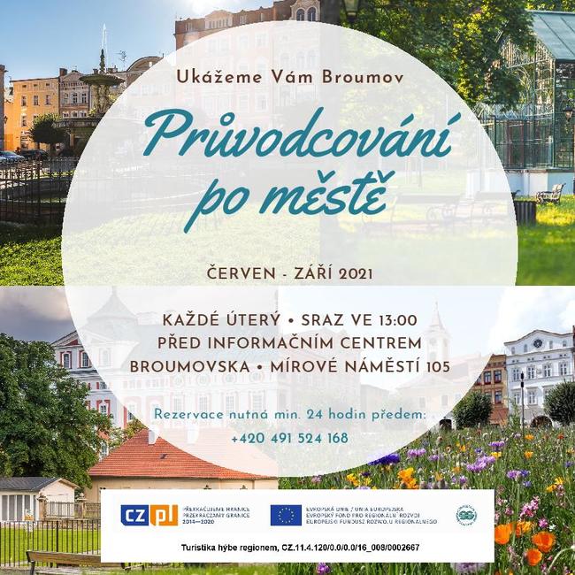 Průvodcování po městě Broumov