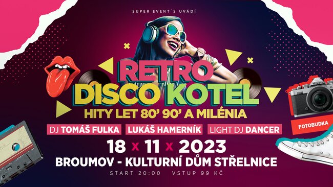 Retro Disco kotel Broumov