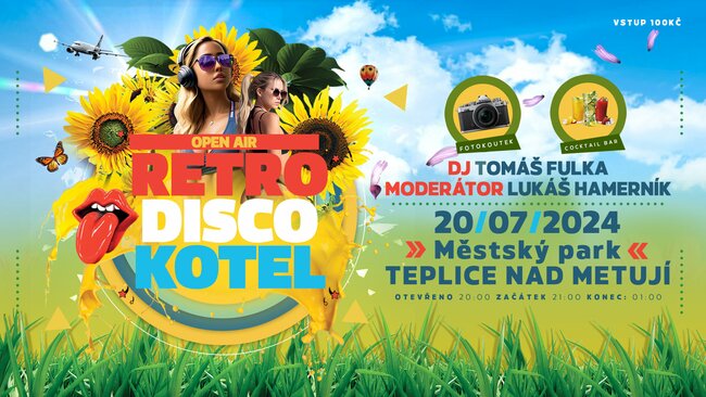 Retro Disco Kotel: OPEN AIR