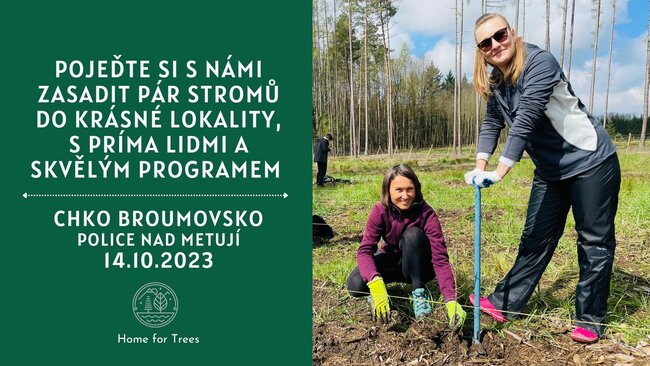 Lesní výsadba se spolkem Julinka