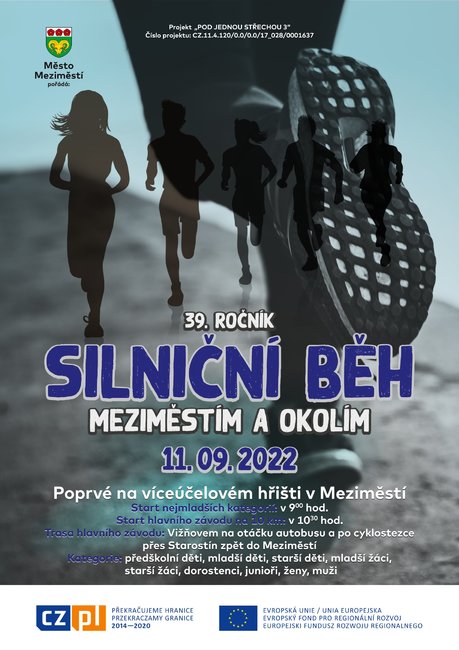 Silniční běh Meziměstím a okolím