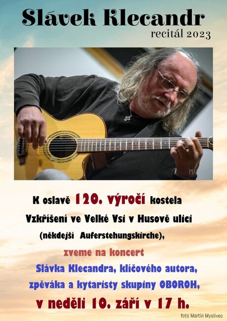 Koncert: Slávek Klecandr - recitál 2023