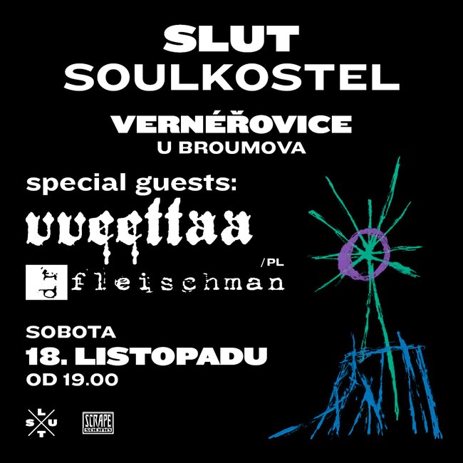 Koncert: Slut, dr.fleishman, VVEETTAA