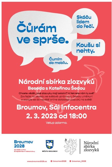 Začíná sbírka broumovských zlozvyků