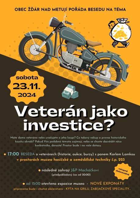 Veterán jako investice? 