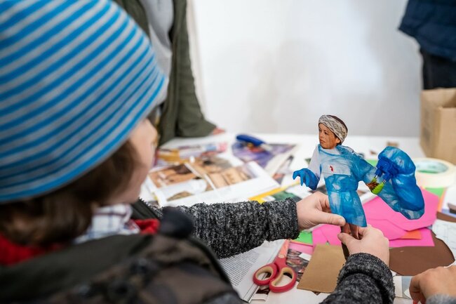 Sobotní ateliér – koláže