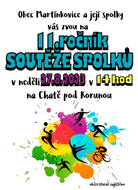 Soutěž spolků v Martínkovicích
