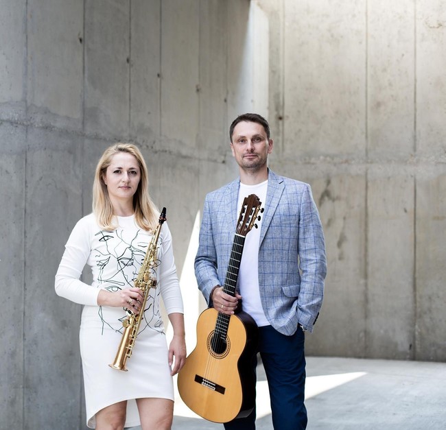 Neobvyklé spojení saxofonu a kytary nabídne v Šonově soudobou polskou hudbu