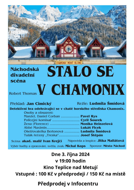 Divadlo: Stalo se v Chamonix