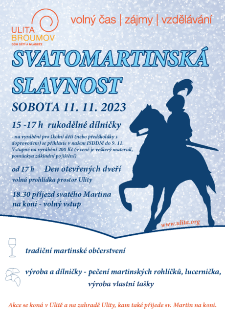 Svatomartinská slavnost v Ulitě 2023