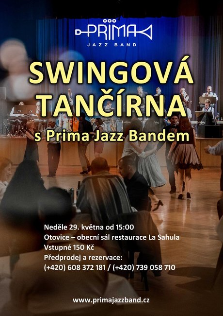 Swingová tančírna s Prima Jazz Bandem