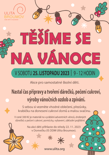 Těšíme se na Vánoce