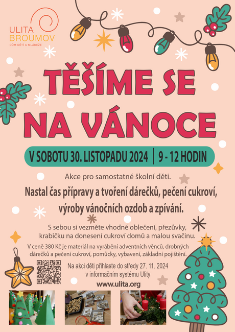 Workshop: Těšíme se na Vánoce