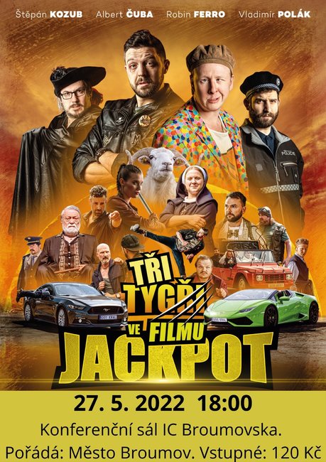 Kino: Tři tygři ve filmu Jackpot