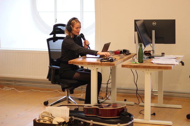 „V klášteře se tvoří snadno,“ shodují se hudební rezidentky Tuva Hellum a Kristina Barta