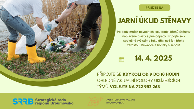 Jarní úklid Stěnavy