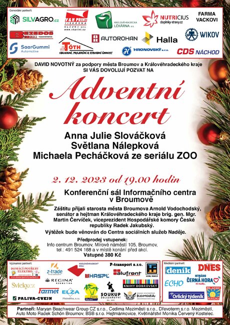 Adventní koncert v Broumově