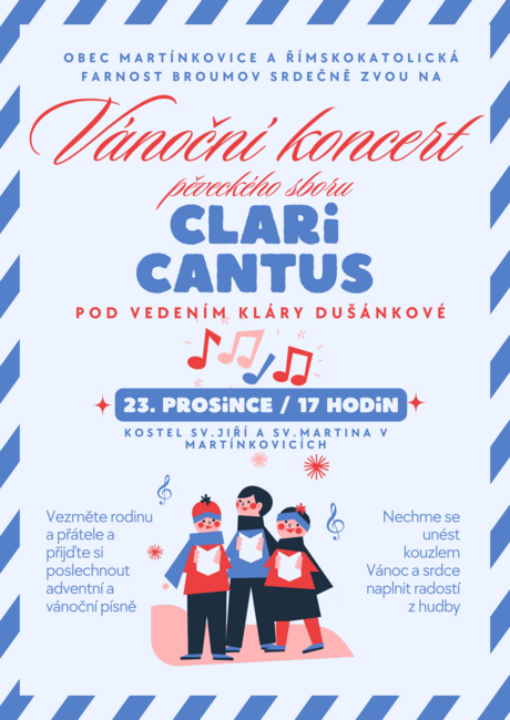 Předvánoční koncert Clari Cantus