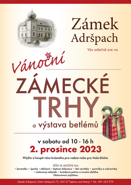 Vánoční zámecké trhy