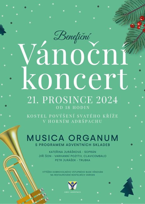 Benefiční Vánoční koncert