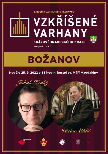 Vzkříšené varhany Královéhradeckého kraje