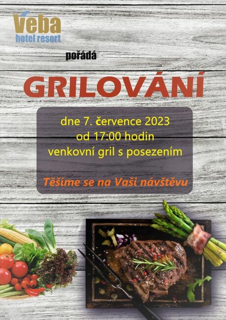 Veba pořádá: Grilování